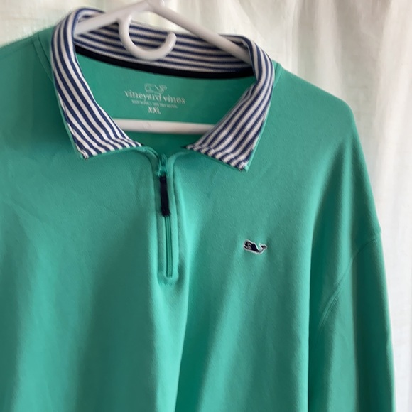 Vineyard Vines Other - Vineyard Vines XXL Mens  Minty Green Half Zip